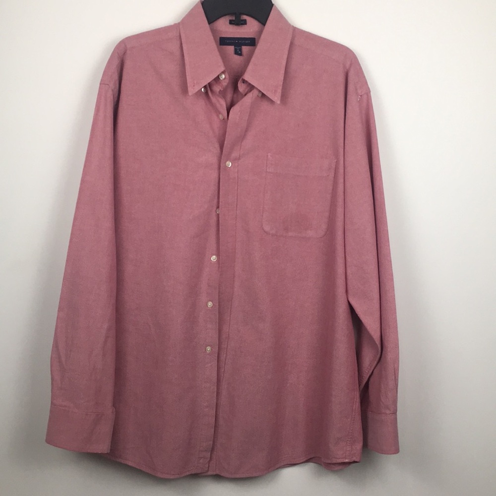 Tommy Hilfiger Dress Shirt Button Up